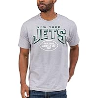 Clothing x NFL - New York Jets - Bold Logo - Unisex Adult Short Sleeve Fan T-Shirt for Men and Women - Size 3X-Large