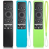 Replacement for Samsung Smart TV Voice Remote Control with 2 Pack Samsung Remote Control Cover