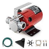 Utility Pump, Prostormer 1/10HP 120V Mini Portable Electric Water Transfer Pump 330GPH Plumbing Equipment with Water Hose Kit Great for Yard, Garden, Pool Draining