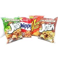 Jack 'n Jill Party Pack (Chicharron Sukang Paombong & Espesyal Suka't Sili, V-Cut Potato Chips and Chippy Barbecue Chips)