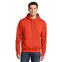 Gildan Adult Fleece Hooded Sweatshirt, Style G18500, Multipack, Orange, 4X-Large