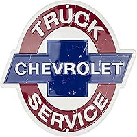 Chevrolet Truck Service aluminum nostalgia sign