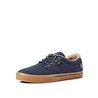 Etnies Men's Jameson 2 ECO Skate Shoe, Navy/Gum/Gold, 12 Medium US