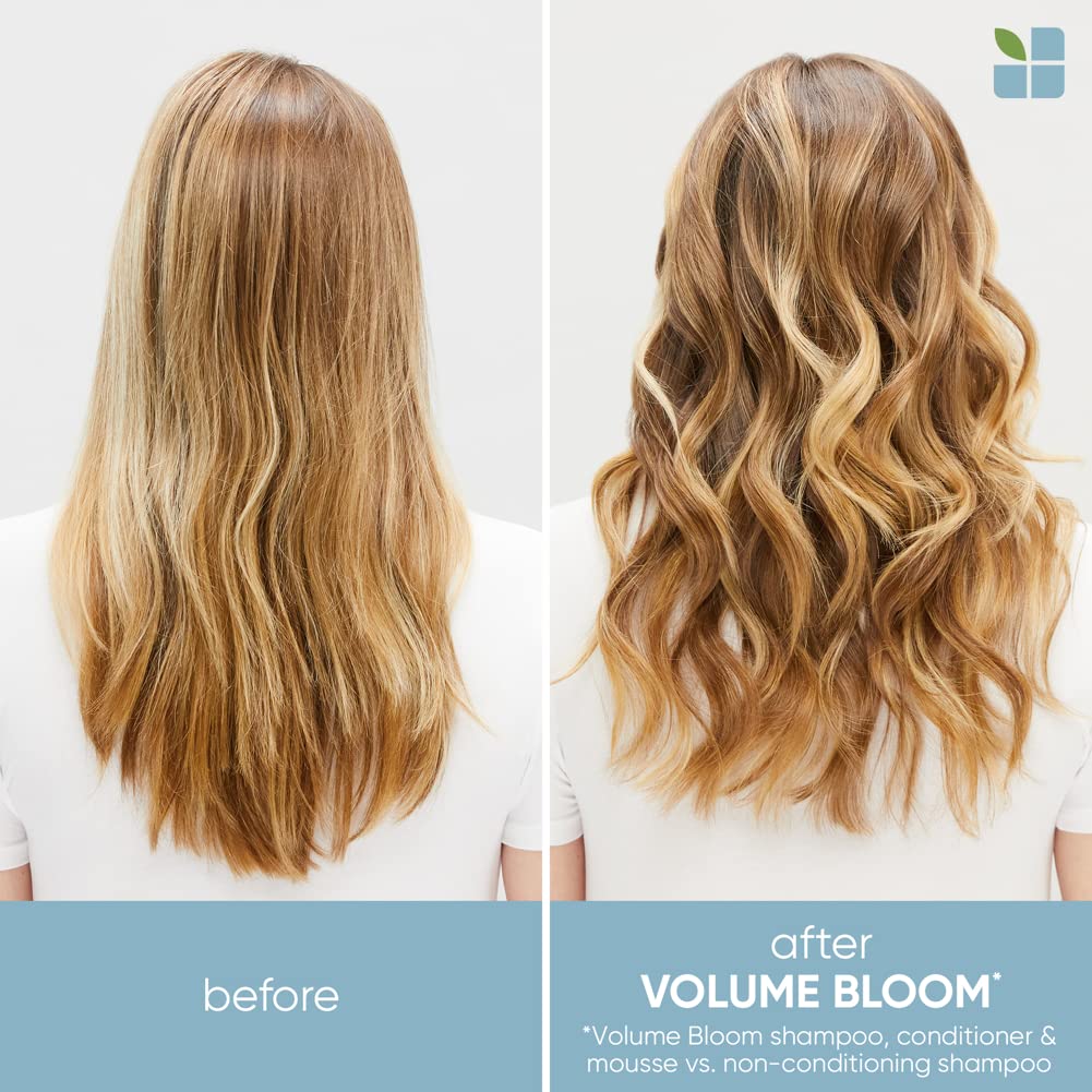 Biolage Volume Bloom Shampoo & Conditioner Set| Lightweight Volume & Shine | For Fine Hair | Paraben & Silicone-Free | Vegan​