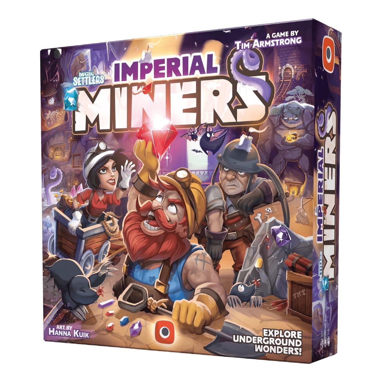 Imperial Miners by Portal Games, Strategy Board Game