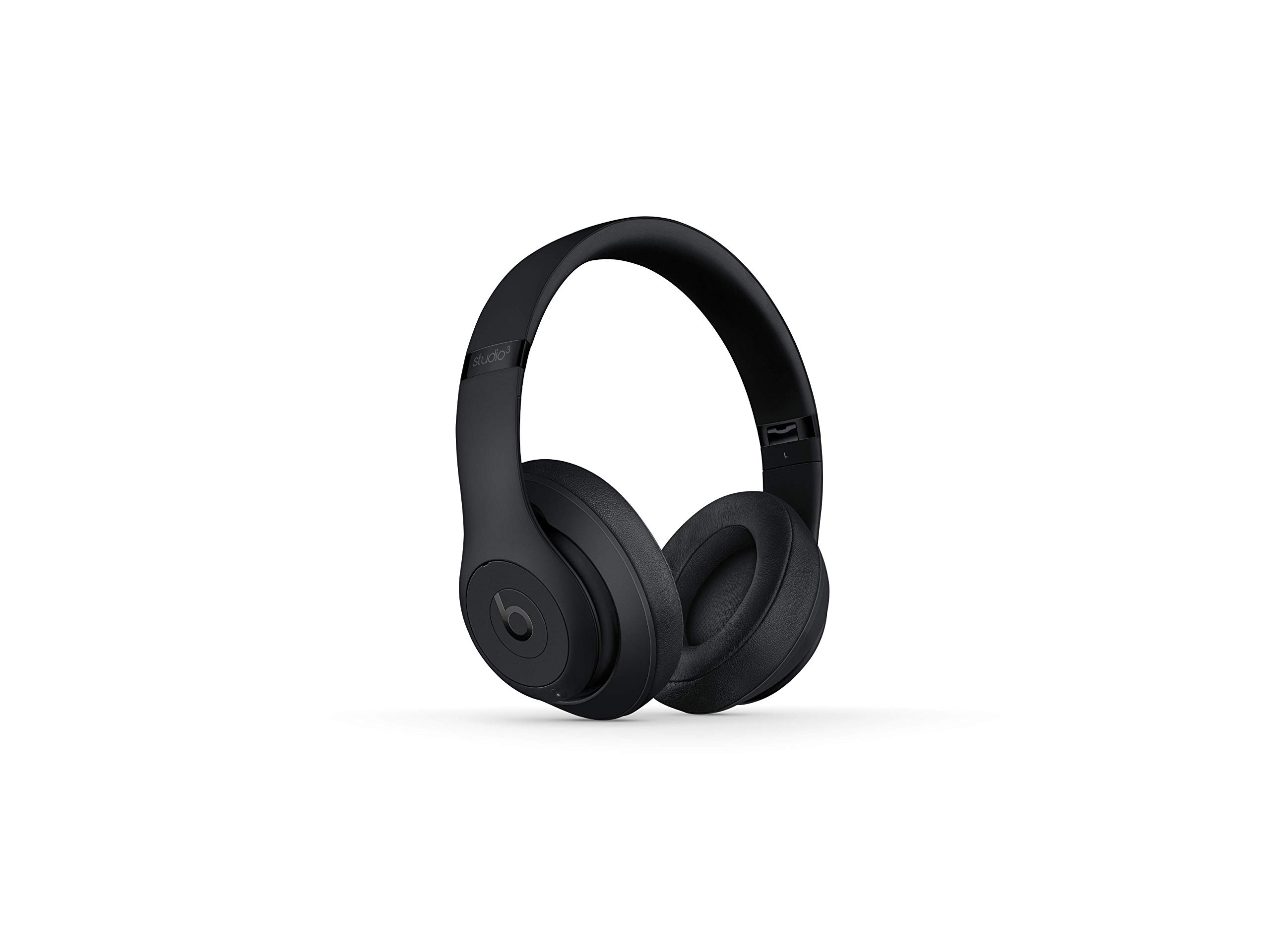 Beats Studio3 Wireless Noise Cancelling Over-Ear Headphones - Apple W1 Headphone Chip, Class 1 Bluetooth, Active Noise Cancelling, 22 Hours of Listening Time - Matte Black (Previous Model)