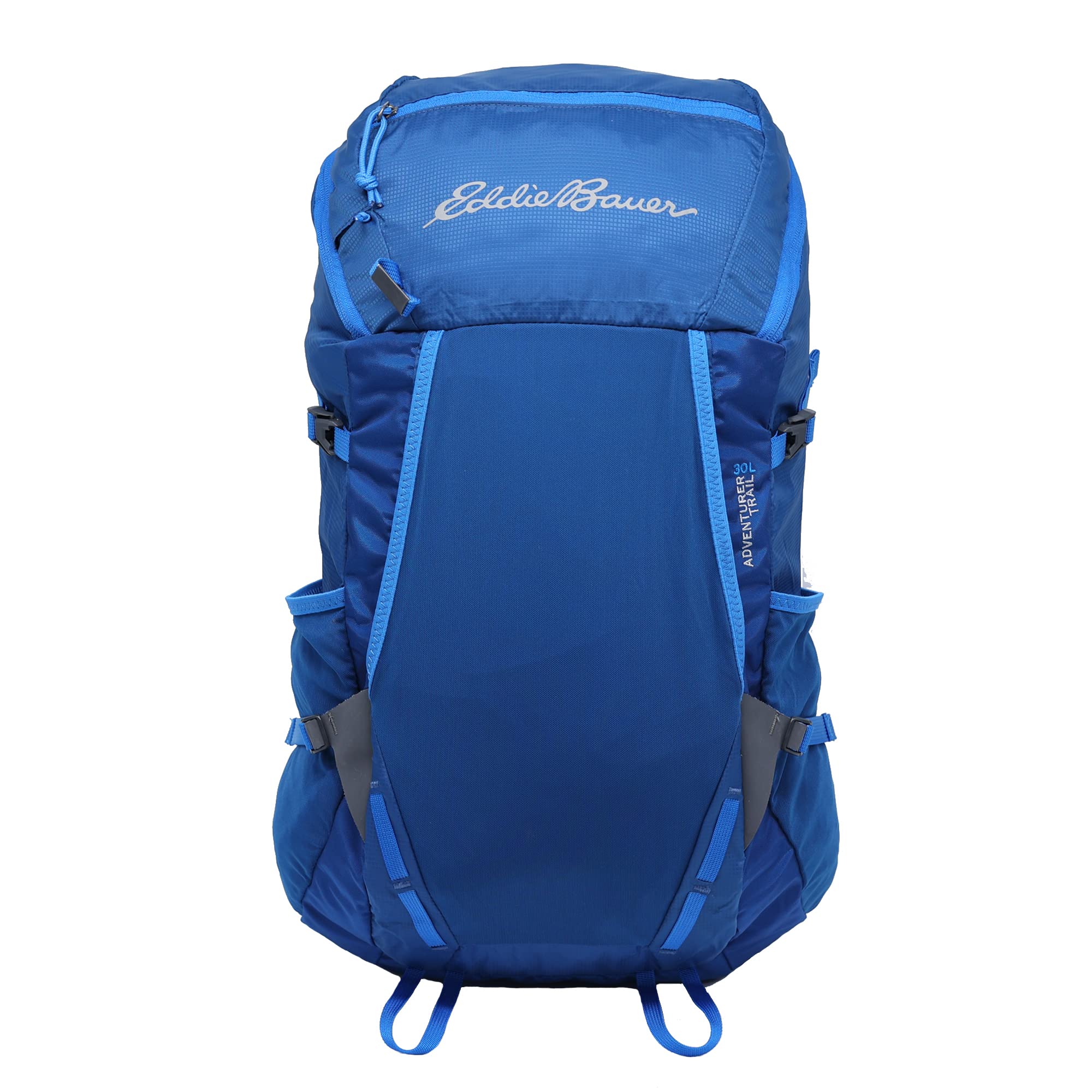 Eddie Bauer Adventurer Trail 30L Backpack with Interior Hydration Bladder Sleeve, True Blue