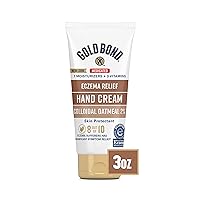 Gold Bond Hand Cream for Eczema Relief 3 oz., Skin Protectant Cream With 2% Colloidal Oatmeal