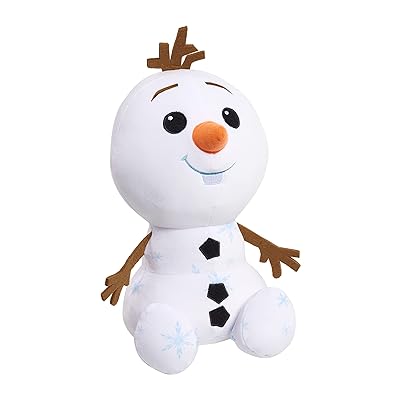 Disney's Frozen 15-inch Olaf Plush Stuffed Toy for Kids Ages 3-5, White,  Snowman, Officially Licensed Kids Toys for Ages 2 Up by Just Play