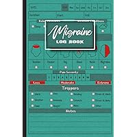 Migraine Log Book: Tracking of Headaches and a Journal for Migraines. Tracker Log Book to Observe and Record Chronic Headache Pain, Level, Location, Causes, and Relief Measures.