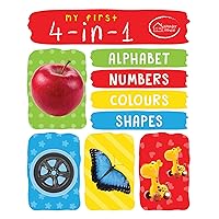 My First 4in1 Alphabets, Numbers, Colours, Shape (Padded Board Book) My First 4in1 Alphabets, Numbers, Colours, Shape (Padded Board Book) Board book Kindle