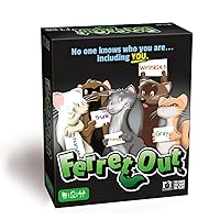 R&R Games Ferret Out, Family Card Game, Card Games for Adults and Kids