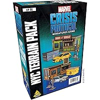 Marvel Crisis Protocol NYC TERRAIN PACK | Miniatures Battle Game | Strategy Game for Adults and Teens | Ages 14+ | 2 Players | Avg. Playtime 90 Minutes | Made by Atomic Mass Games