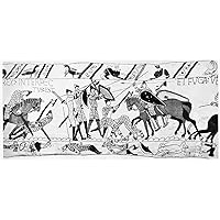 Bayeux Tapestry Nthe Last Anglo-Saxon King Harold Ii (On The Left) Is Struck Down And Killed By A Norman Knight And The Last Stand Of His Army Collapses Poster Print by (18 x 24)