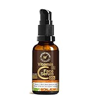 Vitamin C Serum for Face with Hyaluronic Acid - Vitamin C Face Serum Women & Men Dry Skin Brightening Serum - Vitamin C & Hyaluronic Acid Serum - Face Anti-Aging Vit C Facial Serum