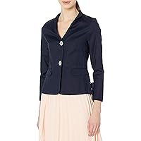 Nanette Nanette Lepore Women's Long Sleeve Jacket with Side Lace Up