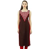Women Cotton Designer Kurta Summer Tunic Ethnic Indian Casual Wear