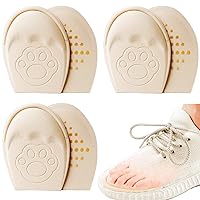 Shoe Inserts for Women - 3 Pairs of Reusable Ball of Foot Cushions for Heels Cushions for Heel Pain Relief - Heel Pads for Make Shoes Tit That are Too Big