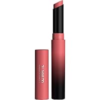 Color Sensational Ultimatte Matte Lipstick, Non-Drying, Intense Color Pigment, More Blush, Rose Pink, 1 Count