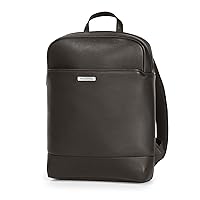 Moleskine Classic Match Leather Slim Backpack, Backpack, Business Backpack, Wood Brown