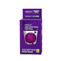 Andalou Naturals Instant Age Defying 8 Berry Fruit Enzyme Face Mask Pod, Single Face Mask, 0.28 Ounce (Pack of 6)