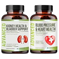 Heart Health Blood Pressure Support Supplement -Support Blood Pressure & Healthy Circularity Naturally with Hawthorn Berry & Hibiscus.
