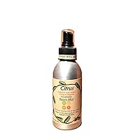 CITRUS Aromatherapy Room Spray Mist - Natural Aroma of Citrus - Grapefruit, Lime, Lemon, Orange & Tangerine Essential Oils - Vegan, Organic, Biodegradable, Non GMO (4 oz / 118.3 ml)