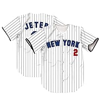  TIFIYA New York 99 Stripes Printed Baseball Jersey NY