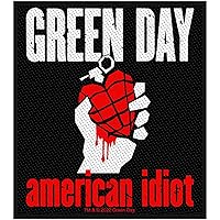 Green Day Men's American Idiot Woven Patch