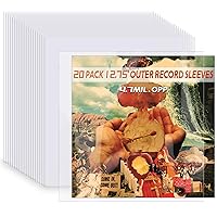 Hudson Hi-Fi Vinyl Record Outer Sleeves Covers - Premium Clear