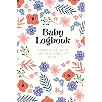 Baby Logbook: Daily Breastfeeding/Bottle Feeding, Sleeping, Nappy Changing & Activity Log Book