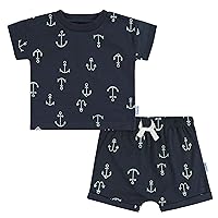 baby-boys Toddler T-shirt and Shorts Set2-Piece T-Shirt and Short Set