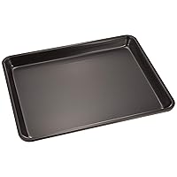 Endoshoji TKG WTV59082 Baking Tray, Oven Top Panel, Shallow Type, Made of High Heat Storage Iron to Prevent Uneven Baking, Dimensions (W x D x H): 16.9 x 13.4 x 11.2 inches (430 x 340 x 30 x 30 x 378
