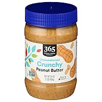 365 by Whole Foods Market, Peanut Butter Crunchy With Salt, 16 Ounce