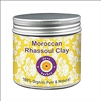 Deve Herbes Moroccan Rhassoul Clay from The Atlas Mountains Organic 200gm (7.05 oz)
