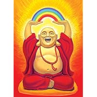 Card Laughing Buddha, 1 Each