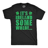 Mens Saint Patricks T Shirts Funny Party Tees for Guys Great Parade Shirts