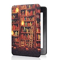 SCSVPN Case for 6'' Kindle Paperwhite 10th Generation - 2018 Release[Model No.: PQ94WIF] with Hand Strap & Auto Sleep/Wake, Slim PU Leather Protective Covers ONLY Fit Kindle Paperwhite 2018 E-Reader