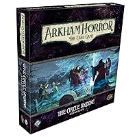 Arkham Horror The Card Game The Circle Undone Deluxe Expansion - Unveil Dark Mysteries! Cooperative Living Card Game, Ages 14+, 1-4 Players, 1-2 Hour Playtime, Made by Fantasy Flight Games