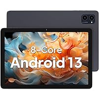 Android Tablet, Android 13 Tablets with 10.1 inch 1280 * 800 IPS HD Touchscreen, Octa-Core Processor, 8GB RAM 128GB ROM, 1TB TF Card Expandable, 5G/2.4G WiFi, BT 5.0,Dual Camera