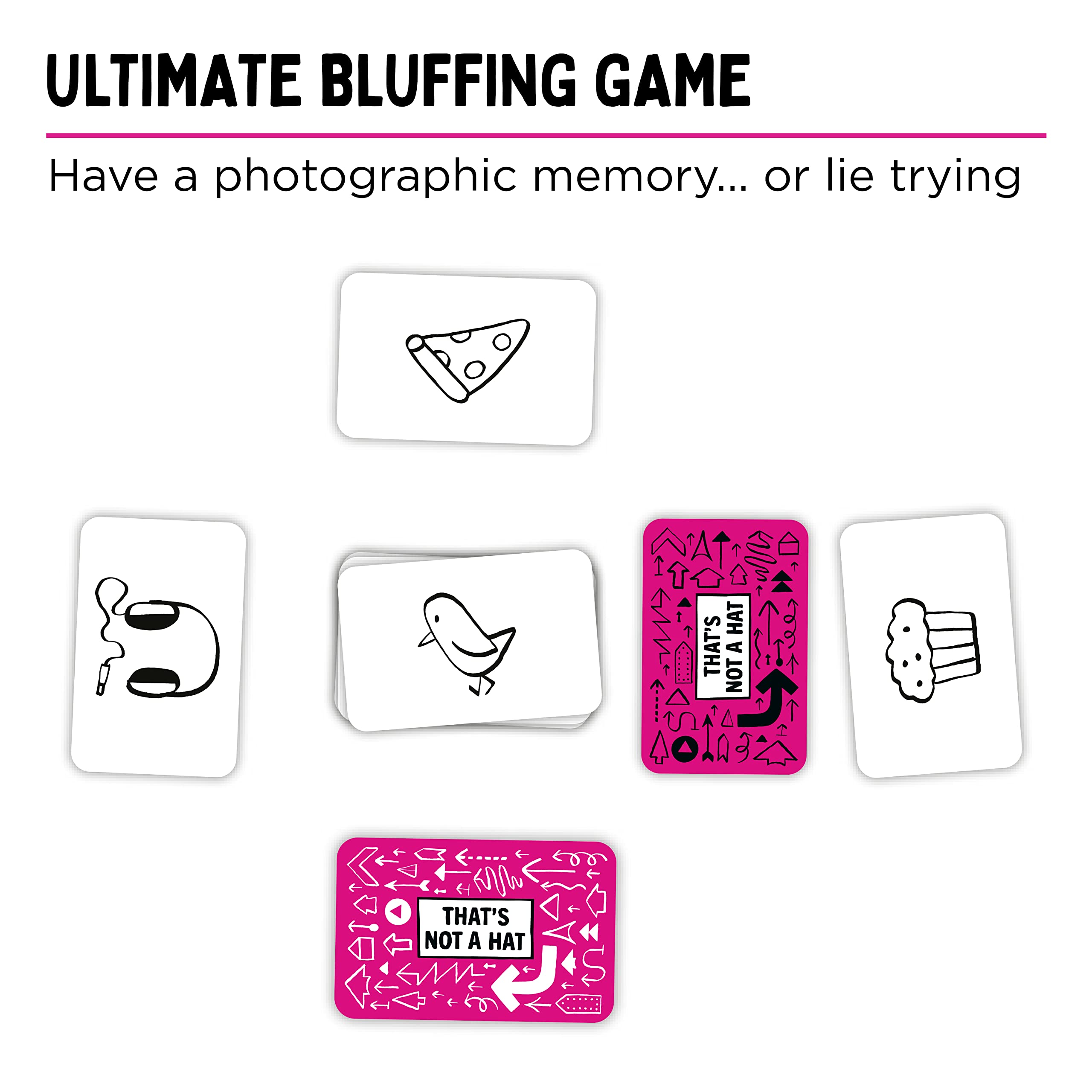 That's Not A Hat – A Bluffing and Memory Party Game for Ages 8 and Up