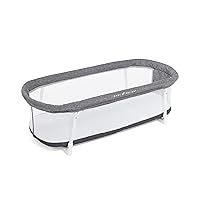 Snuggle Nest Bassinet, Portable Baby Bed, for Infants 0 – 5 Months, Charcoal Tweed