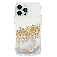 Case-Mate iPhone 13 Pro Case - Karat Marble [10ft Drop Protection] [Wireless Charging Compatible] Luxury Cover with Cute Bling Sparkle for iPhone 13 Pro 6.1