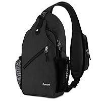 Sling Bags for Women Men, Crossbody Sling Backpack, Chest Bag Shoulder Bag for Travel, Hiking, Shopping, Walking