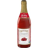 R.W. Knudsen Family Sparkling Cranberry Juice Blend, 25.4 Ounces, Non-Alcoholic Juice Blend