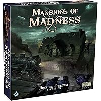 Mansions of Madness Horrific Journeys Board Game Expansion | Horror, Mystery for Teens and Adults | Ages 14+ | 1-5 Players | Average Playtime 2-3 Hours | Made by Fantasy Flight Games
