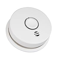 Kidde Smoke & Carbon Monoxide Detector, 10-Year Battery, Interconnect Combination Smoke & CO Alarm, Voice Alert