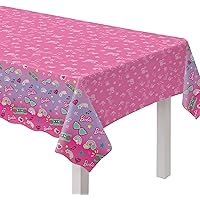 Amscan Barbie Dream Together Vibrant Plastic Table Cover - 54