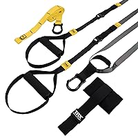GO Suspension Trainer System, Full-Body Workout for All Levels & Goals, Lightweight & Portable, Fast, Fun & Effective Workouts, Home Gym Equipment or for Outdoor Workouts, Grey