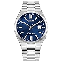 Citizen Tsuyosa Eco-Drive Dark-Blue Dial and Stainless Steel Bracelet Watch 40mm NJ0150-56L